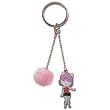 Black Cat Rinslet Metal Keychain GE-3828