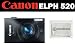 Canon PowerShot ELPH 520 HS Digital Camera (Black) With Primotronix Fiber Cloth