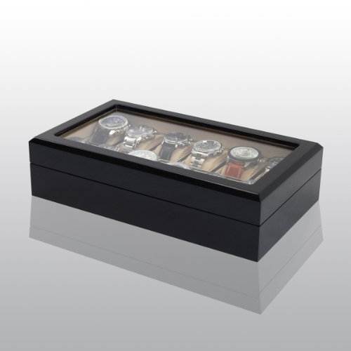 Modalo Watch Box For 12 Watches Black 6121