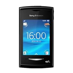 Sony Ericsson Yendo Handy (Walkman, Touchscreen, 3.5mm Anschluss, 2 MP, UKW-Radio) schwarz inkl. Wechselcover Silber