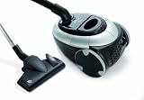 Dirt Devil M7021-5 Bodenstaubsauger Derby, metallic plus 8 Staubbeutel / schwarz-silber