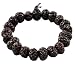 Dark Rudraksha Seed Wrist Mala