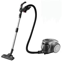 Samsung SC-8580 Staubsauger ohne Beutel / 2000 Watt / HEPA-13-Filter / Infrarot-Fernbedienung silber