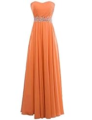 Off the Shoulder Floor Length Beaded Shirred Chiffon Bridesmaid Dress/Prom Dress 