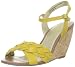 Seychelles Women's Kill Em With Kindness Wedge Sandal,Yellow,7.5 M US