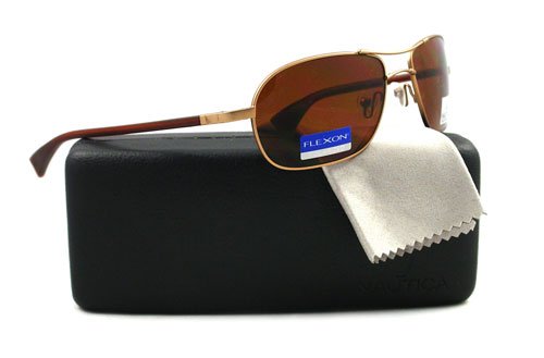 NAUTICA SUNGLASSES 5505S 102 POLARIZED BROWN POLARIZED