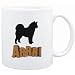 Mug White " Alaskan Malamute ... ARRRRR!!! " Dogs