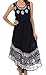 Sakkas Batik Flower Caftan Tank Dress/Cover Up