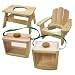 Lohasrus End Table Planter & Chair Planter, Bug Condo & Bird House (13701)