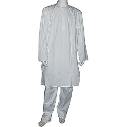Kurta Pyjama Mens Casual Fashion of India Yoga Dress Chest :44 inches