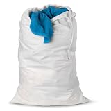 Honey-Can-Do LBG-01143 Nylon Laundry Bag 24 by 36, White