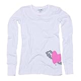 Thermal Shirt Burn Out Heart with Wings...