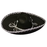 Black Sombrero Oversized Hat