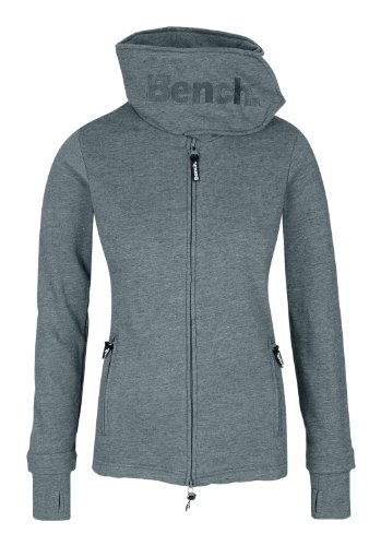 Bench Damen Sweatjacke FAST FORWARD, dark slate marl, M, BLEA1101G_GY120X Preisvergleich