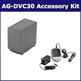 Panasonic AG-DVC30 Camcorder Accessory Kit includes: SDCGRD54 Battery, PT29 Charger