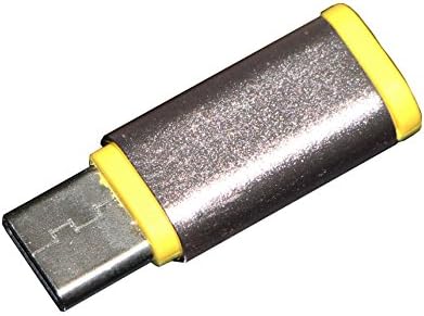 Avakee USB Type-C Connector, Portable High Speed USB 2.0 / 3.0 to Type-C Adapter for LG G5 Nexus 5x, 6P, OnePlus 2, Nokia N1, Lumia 950, 950XL, Google Pixel and Macbook(2015), Yellow