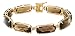 10k Yellow Gold Smoky Quartz Bracelet, 7 1/4