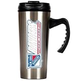 NHL New York Rangers 16-Ounce Stainless Steel Travel Mug