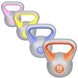 Confidence Fitness Pro Kettlebell Set Includes : 2kg-4kg-6kg-8kg Kettle Bells
