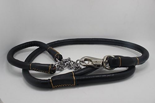 Handmade High Quality Leather Pet Dog Adjustable Training Leash