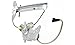 Evan Fischer Power Window Regulator With Motor Compatible with Pontiac Grand Am 1999-2005 Sedan Oldsmobile Alero 1999-2004 Rear, Driver Side Replaces# 22730703