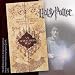 harry potters marauders map and display case