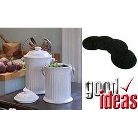 Ceramic Kitchen Compost Crock