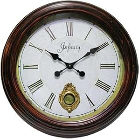 Infinity Instruments The Laurel Wall Clock