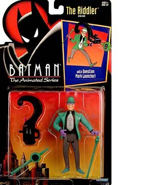  : BATMAN " THE RIDDLER " w/ QUESTION MARK LAUNCHER MOC