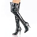 PleaserUSA High Heel Overknee-Boots Seduce-3000