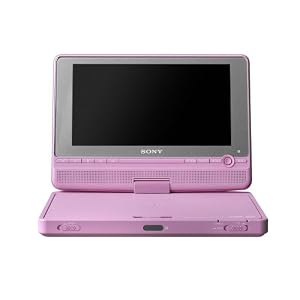 Sony DVP-FX810 P 8-Inch Portable DVD Player, Pink by Sony