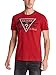 GUESS Factory Men's Hawaii Triangle Logo Crewneck Short Sleeve Tee