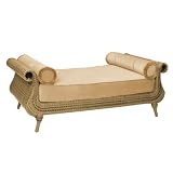 Woodard 640246V South Shore Daybed with Cushion and Bolster Pillows