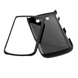 GTMax Black Rubber Hard Snap On Crystal Cover Case for AT&T RIM Blackberry  ....