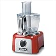 Professional 12 Cup Food Processor in Bright Red