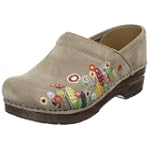Dansko Women's Pro Earthybuck Clog,Oatmeal Embroider,42 EU / 11.5-12 B(M) US