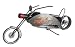 Motorcycle Chopper Steel Wine Bottle Caddy by Guenter Scholz Model 6166-LI