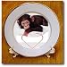 Valentines Monkey - 8 Inch Porcelain Plate