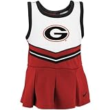 Nike Georgia Bulldogs Infant Red Cheer Dress & Bloomers (12 Months)