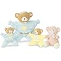 Nounours 40cm  Orange Bear Pyjama Case