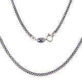 .925 Silver Medium Popcorn Chain- 16", 18", 20", 24" or 30"