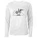 Dressage Horse Women's Long Sleeve T-Shirt