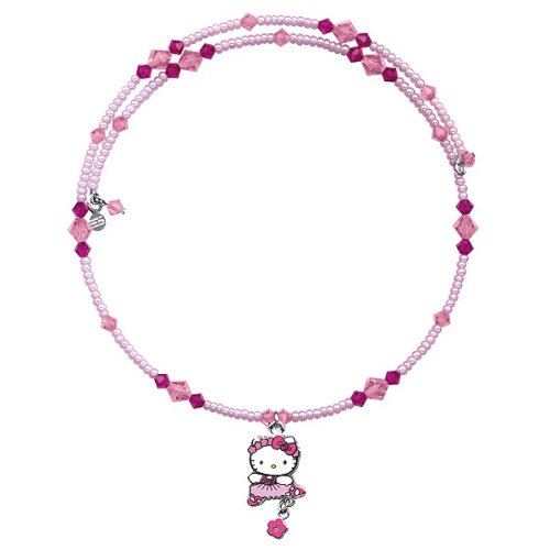 Hello Kitty Ballerina Multicolored Beaded Choker