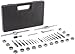 Drill America 40 Piece Carbon Steel Tap and Die Set with Round Dies (#4 - 1/2