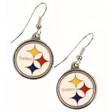 NFL Pittsburgh Steelers Dangle Earrings