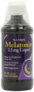 Natrol Melatonin 2.5mg Liquid, 8 Fluid Ounce