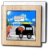 Lost Sole - 6 Inch Tile Napkin Holder