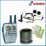 Review ROCKET RADIO © COPYRIGHT  / ROCKET RADIO - Freecom 450 Motorcycle Intercom Kit - 2 x Two way Radios, 2 x Full face helmet headsets, 1 x double drop-in charger, 2 x rechargable battery packs.