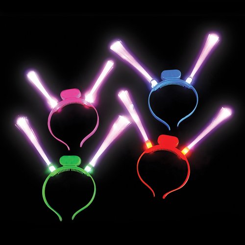 LED FIBER OPTIC HEADBAND 1 DZ