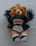 10" Spurs Cheerleader Bear Plush